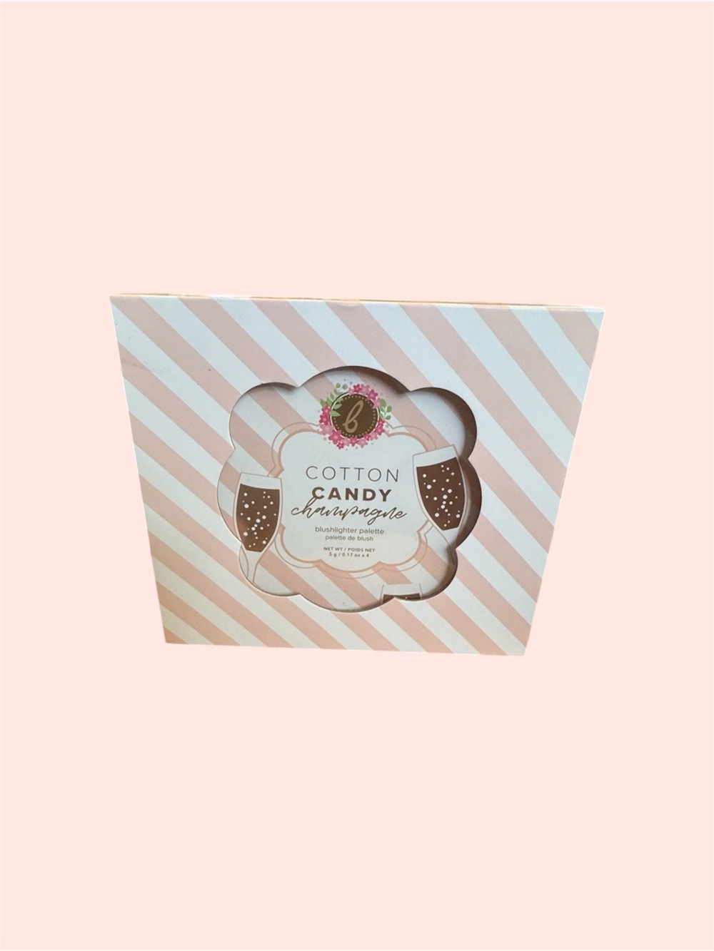 Beauty Bakerie Cotton Candy Champagne Blushlighter Palette 4 Shades